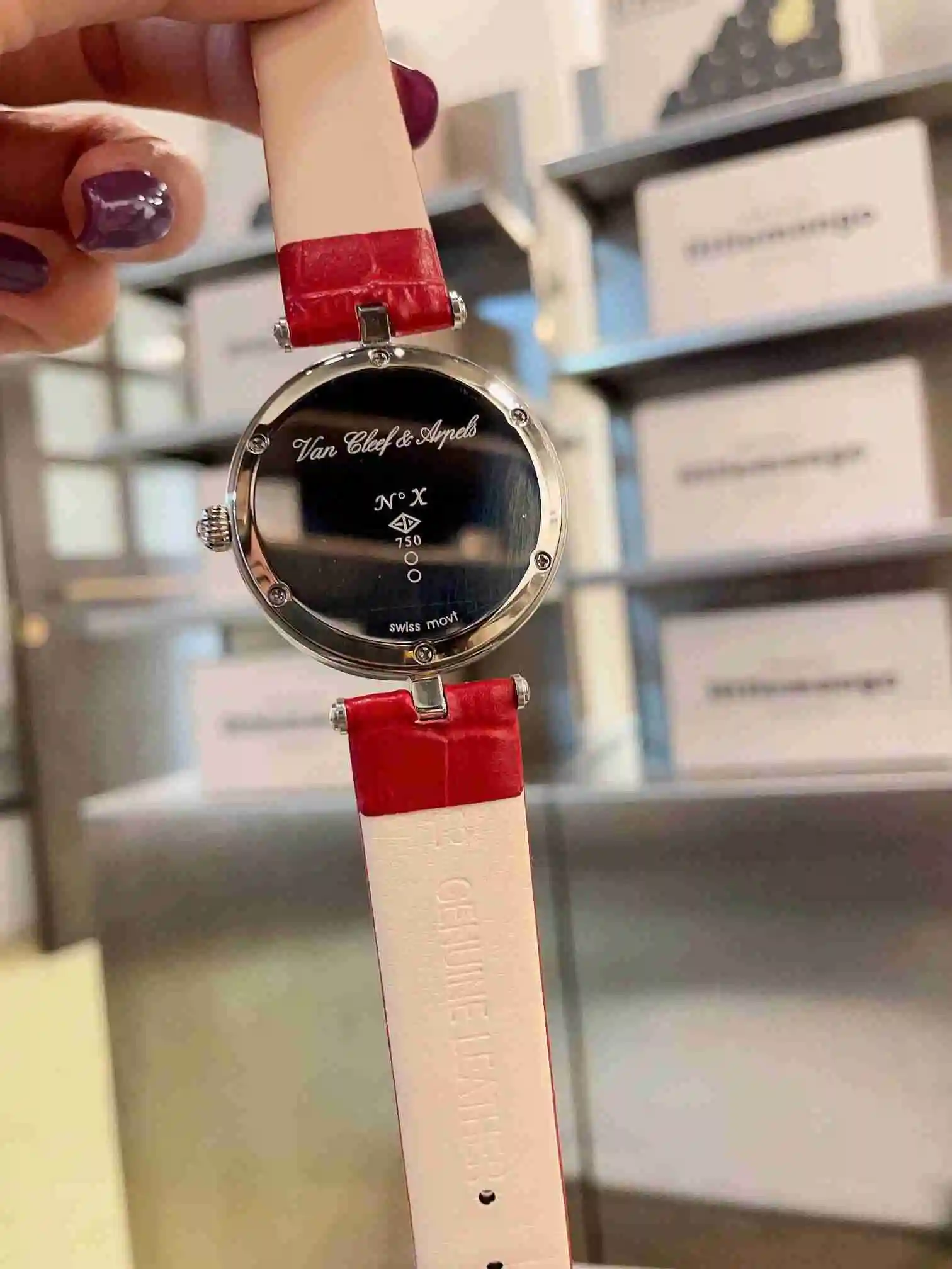 General Watches Vanke Yabao Watch Women's Watch Paired with Original Fully Automatic Mechanical Movement Top Grade 316 Precision Steel Case with Mineral Super Strong Mirror Diameter 36cm KK03150 view 7