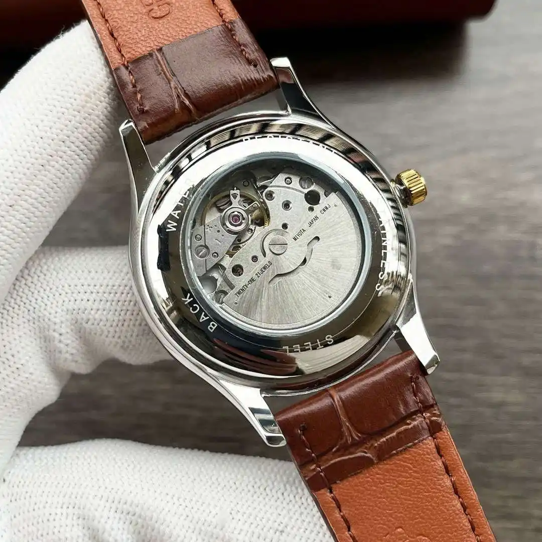 General Watches Longines Watch Lang@Couple Pair Watch with original fully automatic mechanical movement, top 316 stainless steel case and strap, mineral super mirror KK04250 1 view 2
