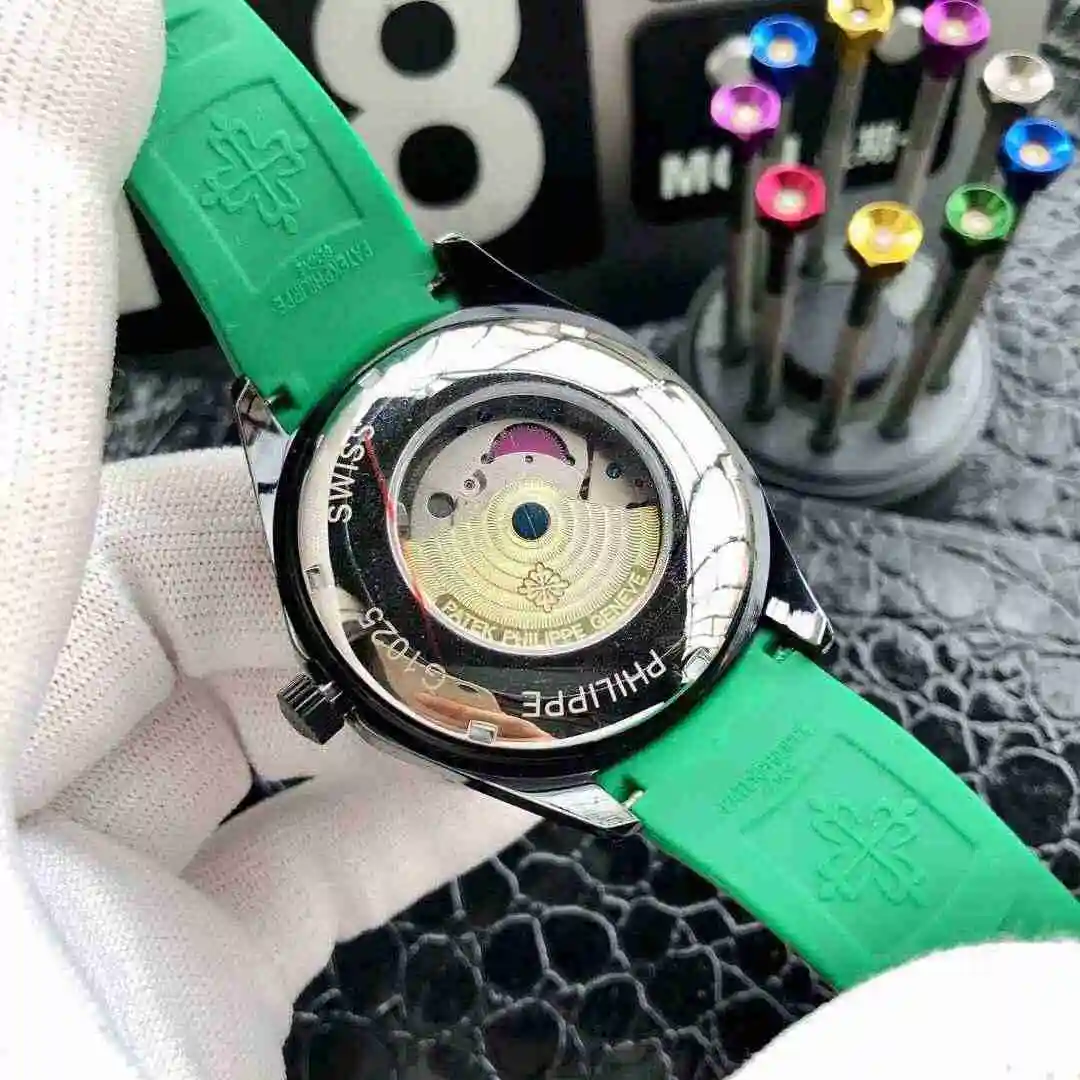 General Watches Patek Philippe Watch Men's Watch Paired with Original Fully Automatic Mechanical Movement Top Grade 316 Precision Steel Case Case with Mineral Super Strong Mirror Diameter 42mm KK04950 4 view 3