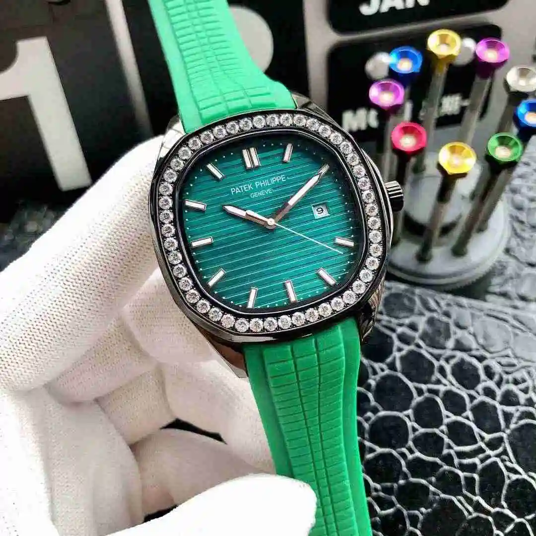 General Watches Patek Philippe Watch Men's Watch Paired with Original Fully Automatic Mechanical Movement Top Grade 316 Precision Steel Case Case with Mineral Super Strong Mirror Diameter 42mm KK04950 4 view 5
