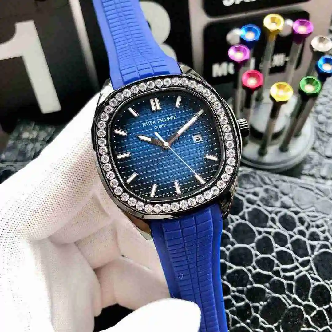 General Watches Patek Philippe Watch Men's Watch Paired with Original Fully Automatic Mechanical Movement Top Grade 316 Precision Steel Case Case with Mineral Super Strong Mirror Diameter 42mm KK04950 4 view 7