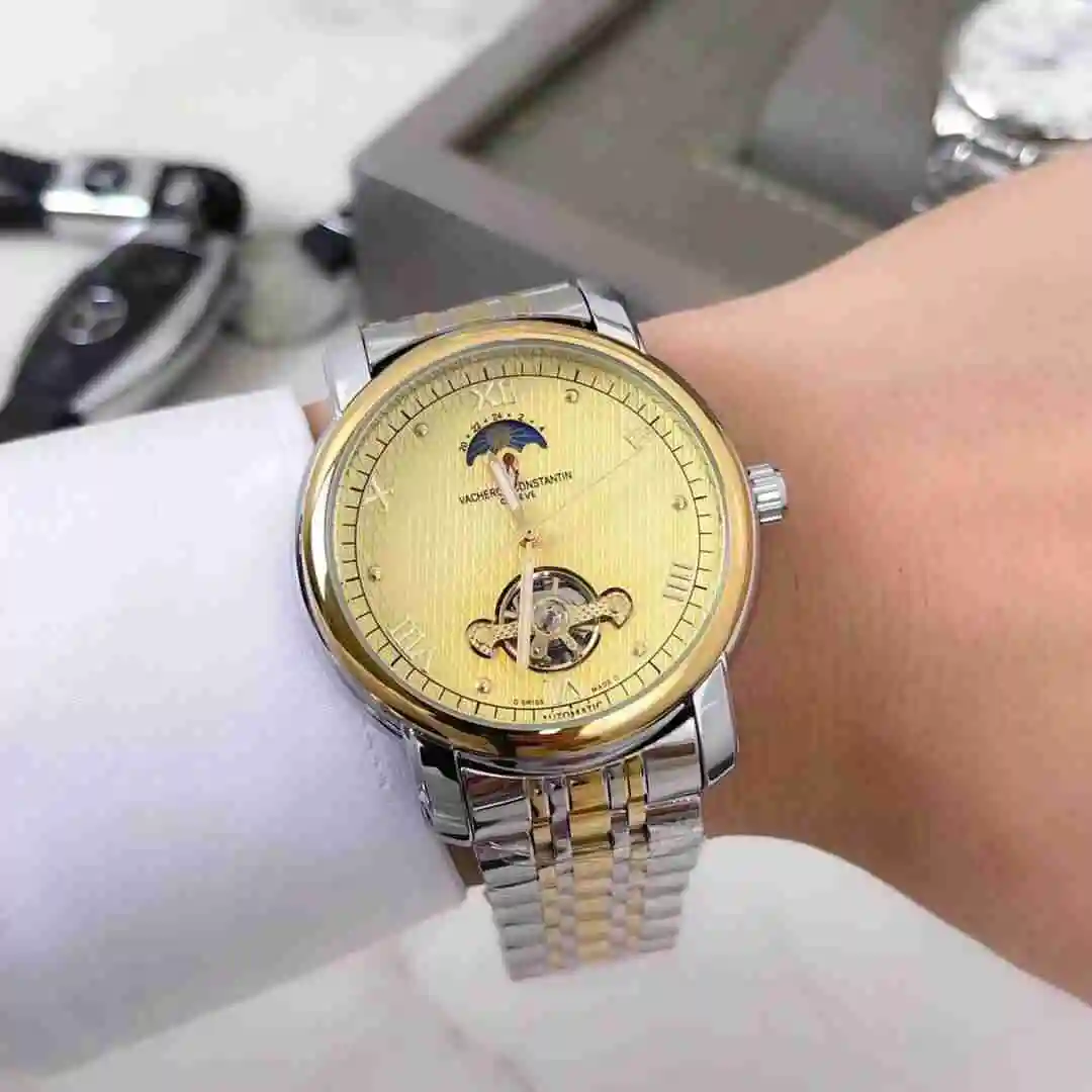 General Watches Vacheron Constantin Jiangshi Danton Watch Men's Watch Paired with Original Fully Automatic Mechanical Movement, Top Grade 316 Precision Steel Case with Mineral Super Strong Mirror Diameter 41mm KK03850 1 view 6
