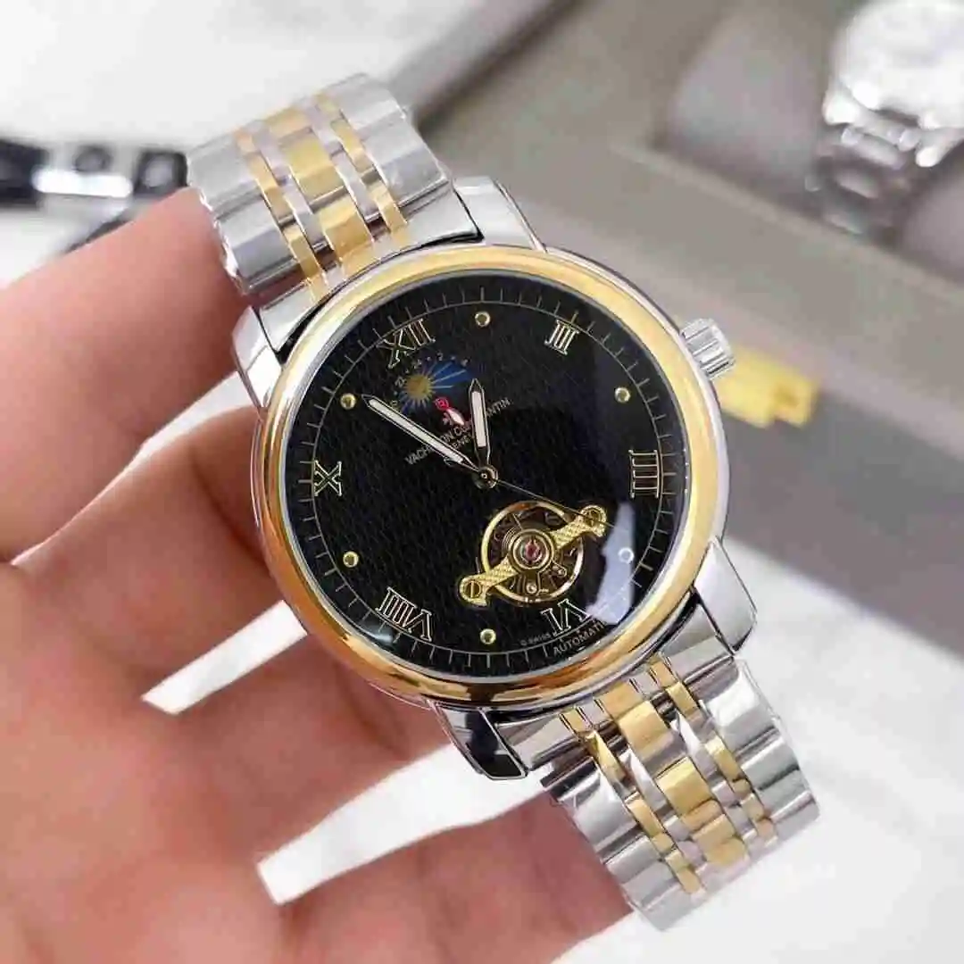 General Watches Vacheron Constantin Jiangshi Danton Watch Men's Watch Paired with Original Fully Automatic Mechanical Movement, Top Grade 316 Precision Steel Case with Mineral Super Strong Mirror Diameter 41mm KK03850 1 view 8