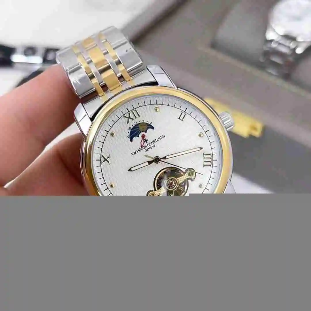 General Watches Vacheron Constantin Jiangshi Danton Watch Men's Watch Paired with Original Fully Automatic Mechanical Movement, Top Grade 316 Precision Steel Case with Mineral Super Strong Mirror Diameter 41mm KK03850 1 view 9