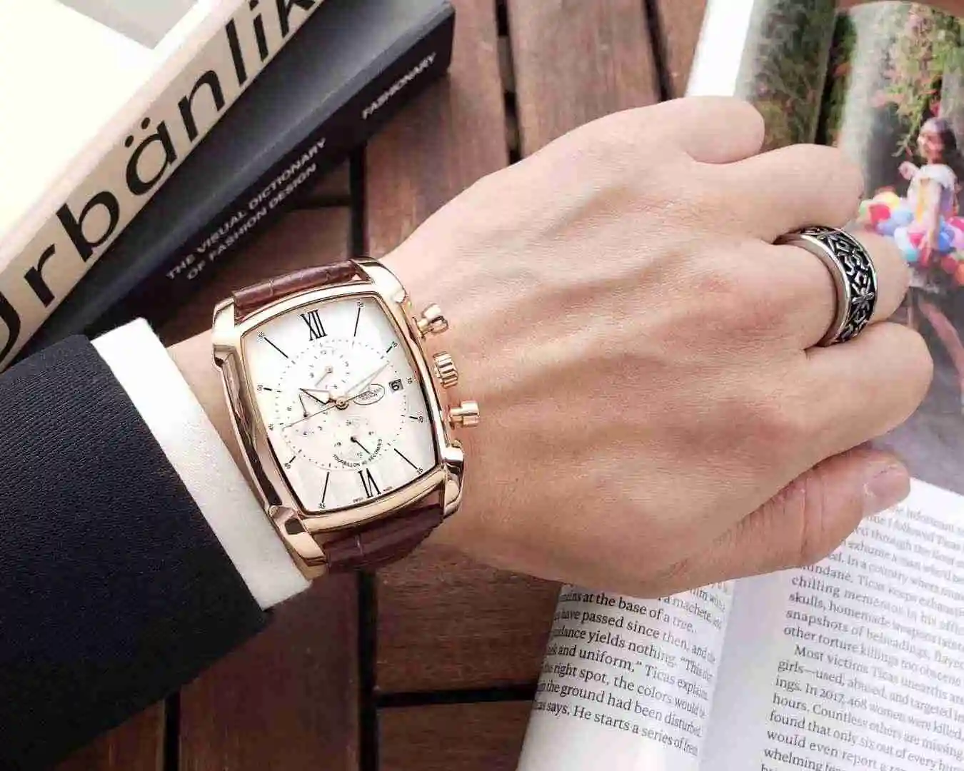 General Watches Palma Johnny White 410 Gold 430 Steel+20 Watch view 8
