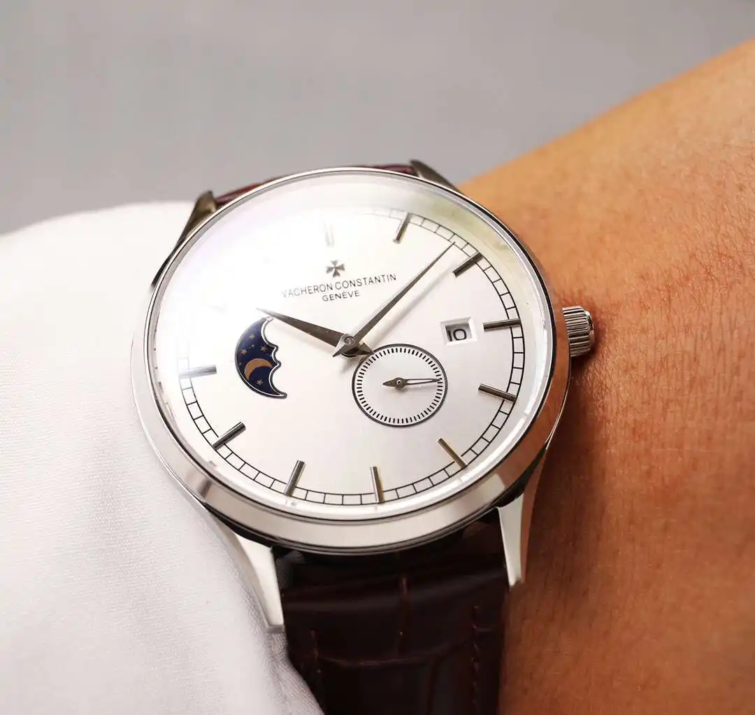 General Watches Vacheron Constantin Jiangshi@Denton Watch Men's watch with original fully automatic mechanical movement, top 316 stainless steel case and strap, mineral super mirror, diameter 40mm KK05850 2 view 7