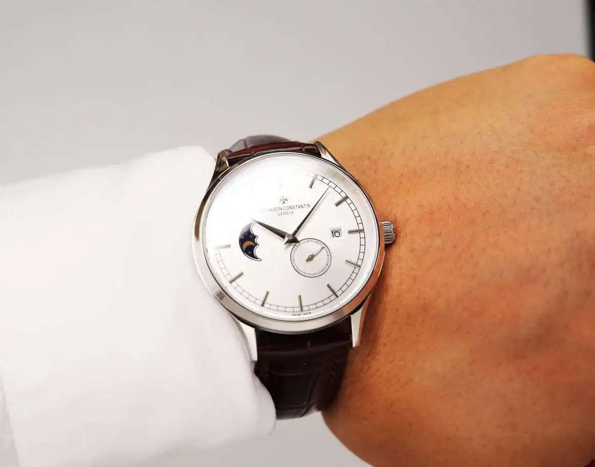 General Watches Vacheron Constantin Jiangshi@Denton Watch Men's watch with original fully automatic mechanical movement, top 316 stainless steel case and strap, mineral super mirror, diameter 40mm KK05850 2 view 8