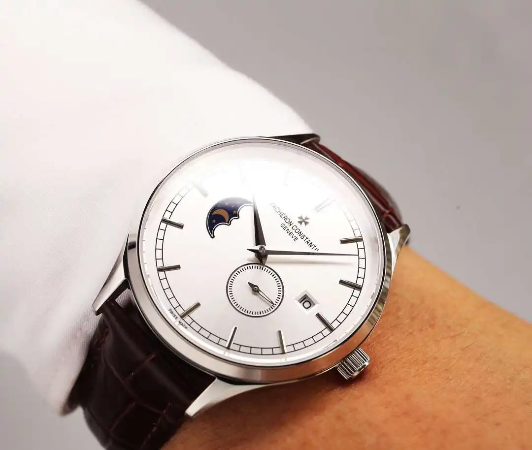 General Watches Vacheron Constantin Jiangshi@Denton Watch Men's watch with original fully automatic mechanical movement, top 316 stainless steel case and strap, mineral super mirror, diameter 40mm KK05850 2 view 9
