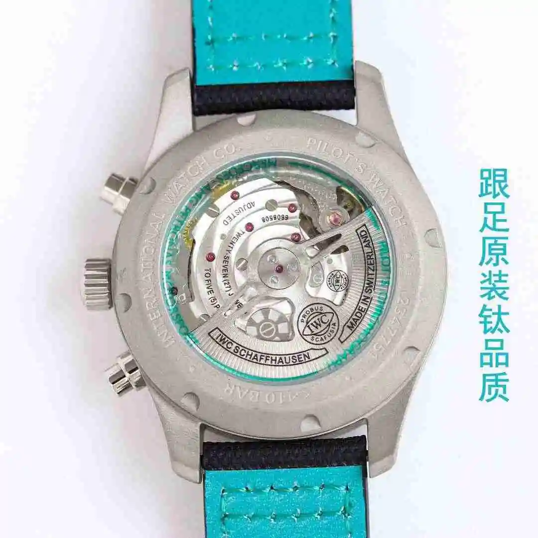 General Watches IWC Wanguo Watch Men's Watch Paired with Original Fully Automatic Mechanical Movement Top Grade 316 Precision Steel Case with Mineral Super Strong Mirror Diameter 41mm kk013500 view 3