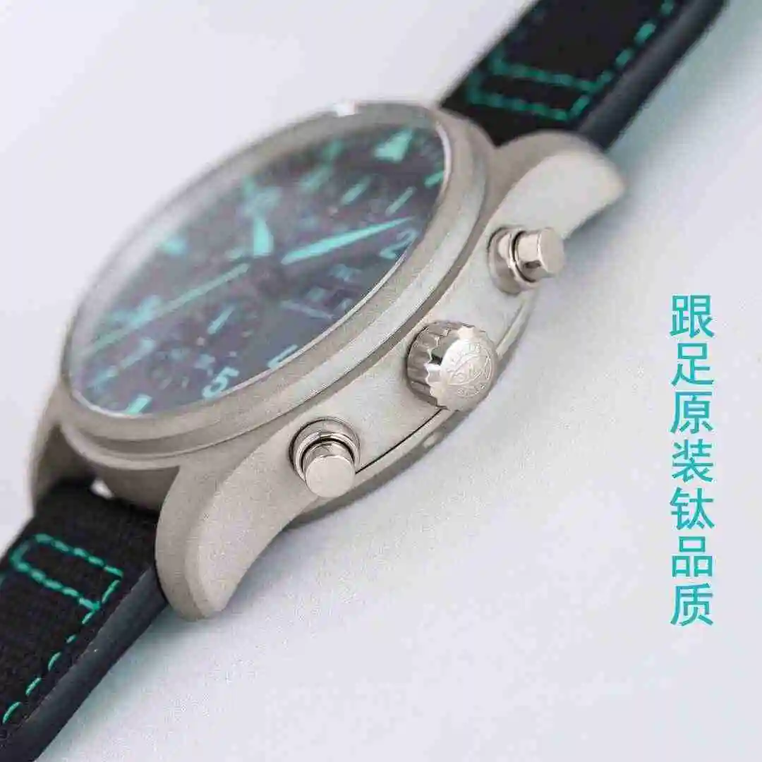 General Watches IWC Wanguo Watch Men's Watch Paired with Original Fully Automatic Mechanical Movement Top Grade 316 Precision Steel Case with Mineral Super Strong Mirror Diameter 41mm kk013500 view 5