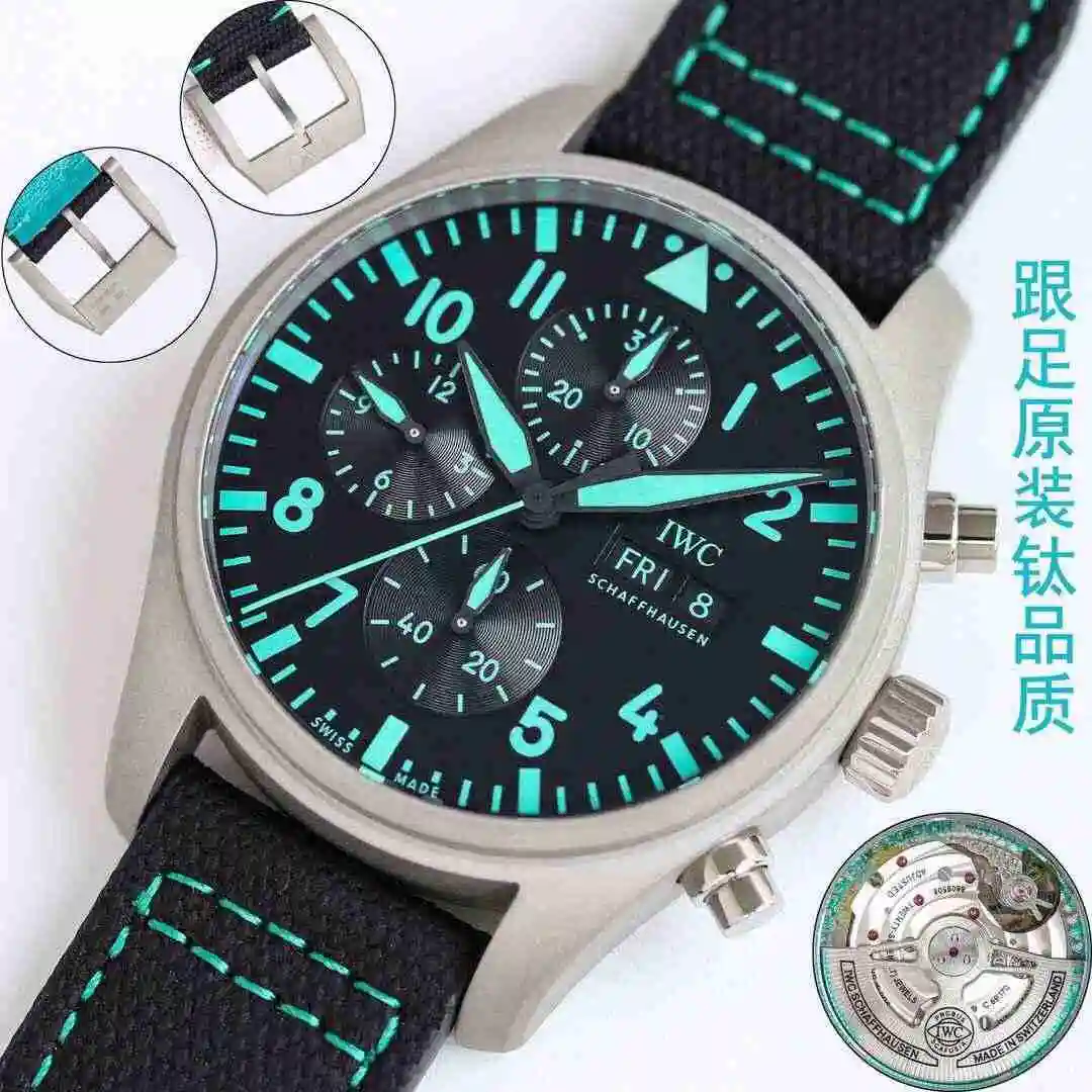 General Watches IWC Wanguo Watch Men's Watch Paired with Original Fully Automatic Mechanical Movement Top Grade 316 Precision Steel Case with Mineral Super Strong Mirror Diameter 41mm kk013500 view 8