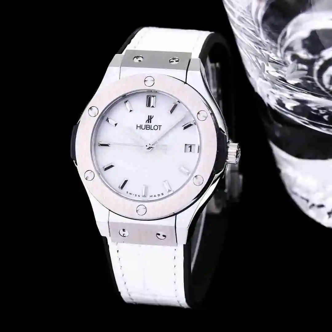 General Watches Hublot Yubo Watch Women's Watch Paired with Original Fully Automatic Mechanical Movement Top Grade 316 Precision Steel Case with Mineral Super Strong Mirror Diameter 40mm KK03350 3 view 9