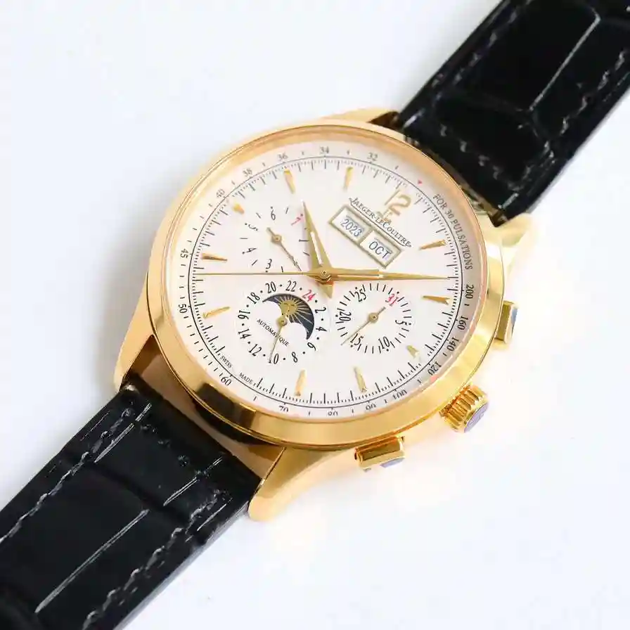General Watches Jaeger-LeCoultre Ji @ Home Watch Men's Watch Paired with Original Fully Automatic Mechanical Movement Top Grade 316 Precision Steel Case with Mineral Super Strong Mirror Diameter 40mm KK view 2