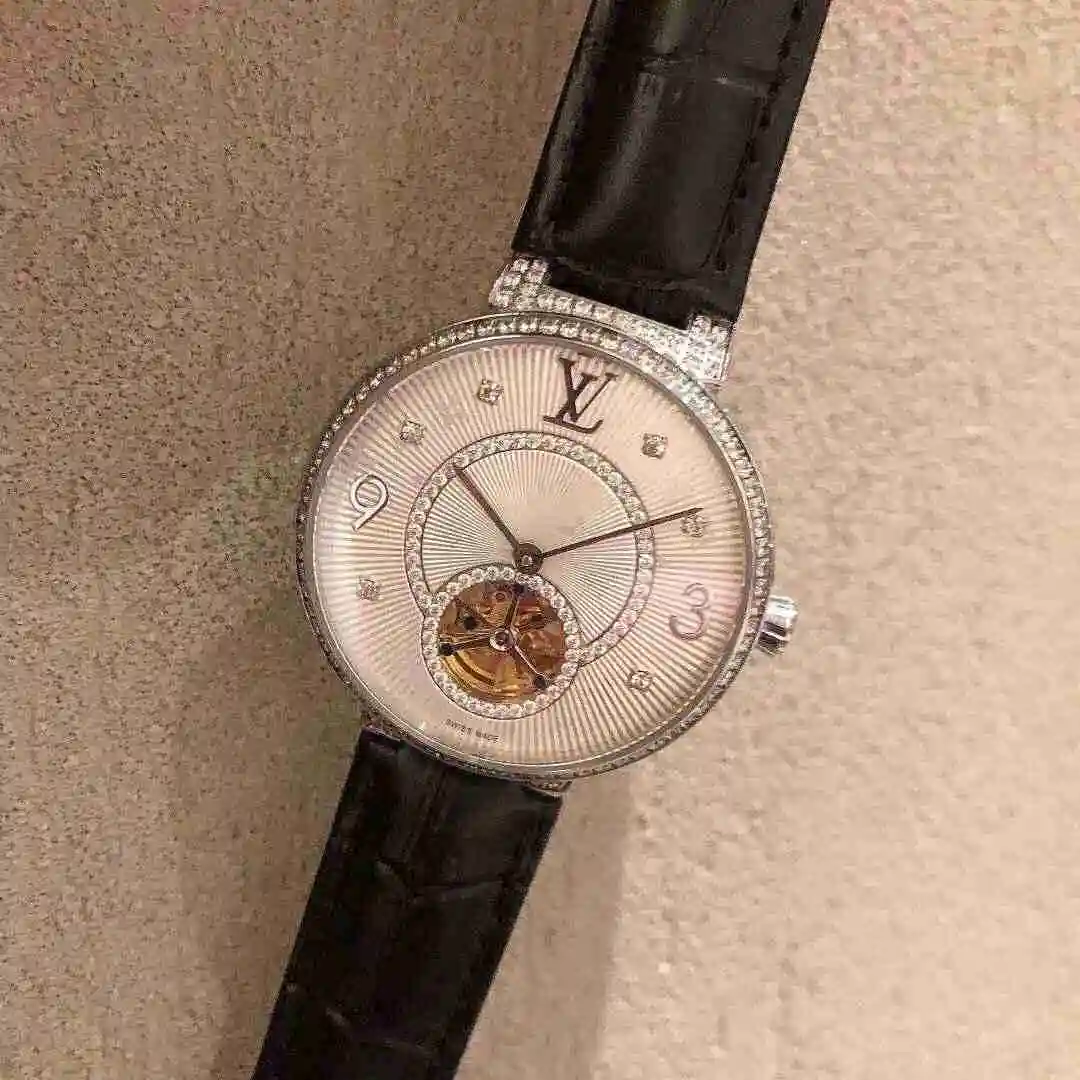 General Watches LV watch for men with original fully automatic mechanical movement, top grade 316 precision steel case with mineral super strong mirror diameter 41mm KK04250 view 7