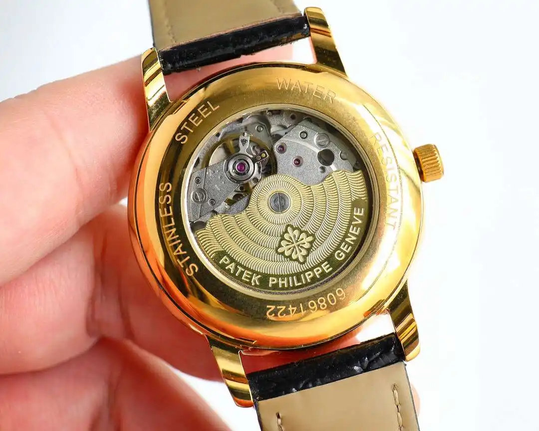 General Watches Patek Philippe Patek@Philippe watch men's watch with original fully automatic mechanical movement top 316 stainless steel case strap mineral super mirror diameter 40mm KK06850 1 view 3