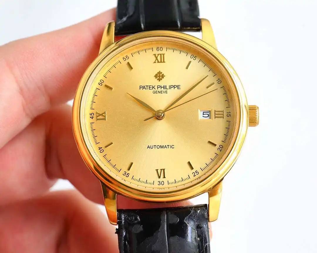 General Watches Patek Philippe Patek@Philippe watch men's watch with original fully automatic mechanical movement top 316 stainless steel case strap mineral super mirror diameter 40mm KK06850 1 view 6