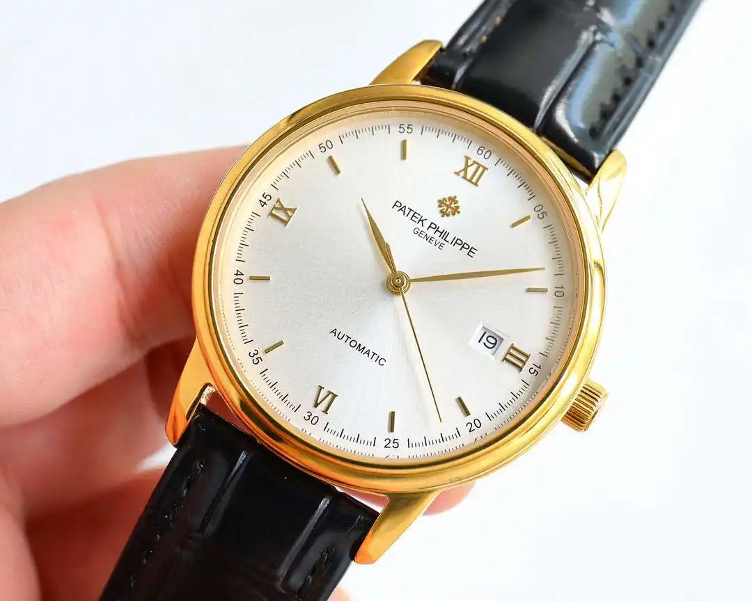 General Watches Patek Philippe Patek@Philippe watch men's watch with original fully automatic mechanical movement top 316 stainless steel case strap mineral super mirror diameter 40mm KK06850 1 view 8