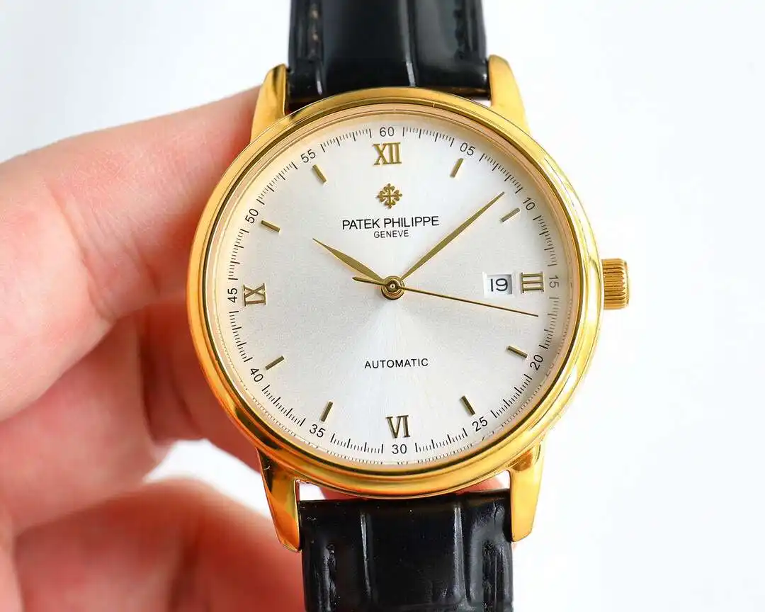 General Watches Patek Philippe Patek@Philippe watch men's watch with original fully automatic mechanical movement top 316 stainless steel case strap mineral super mirror diameter 40mm KK06850 1 view 9