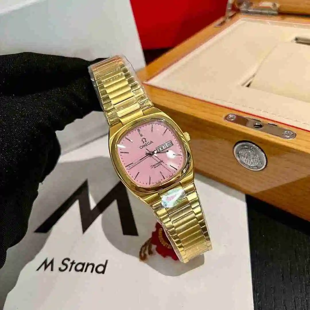 General Watches Omega Watch Women's Watch Paired with Original Fully Automatic Mechanical Movement Top Grade 316 Precision Steel Case with Mineral Super Strong Mirror Diameter 36mm KK02850 view 6