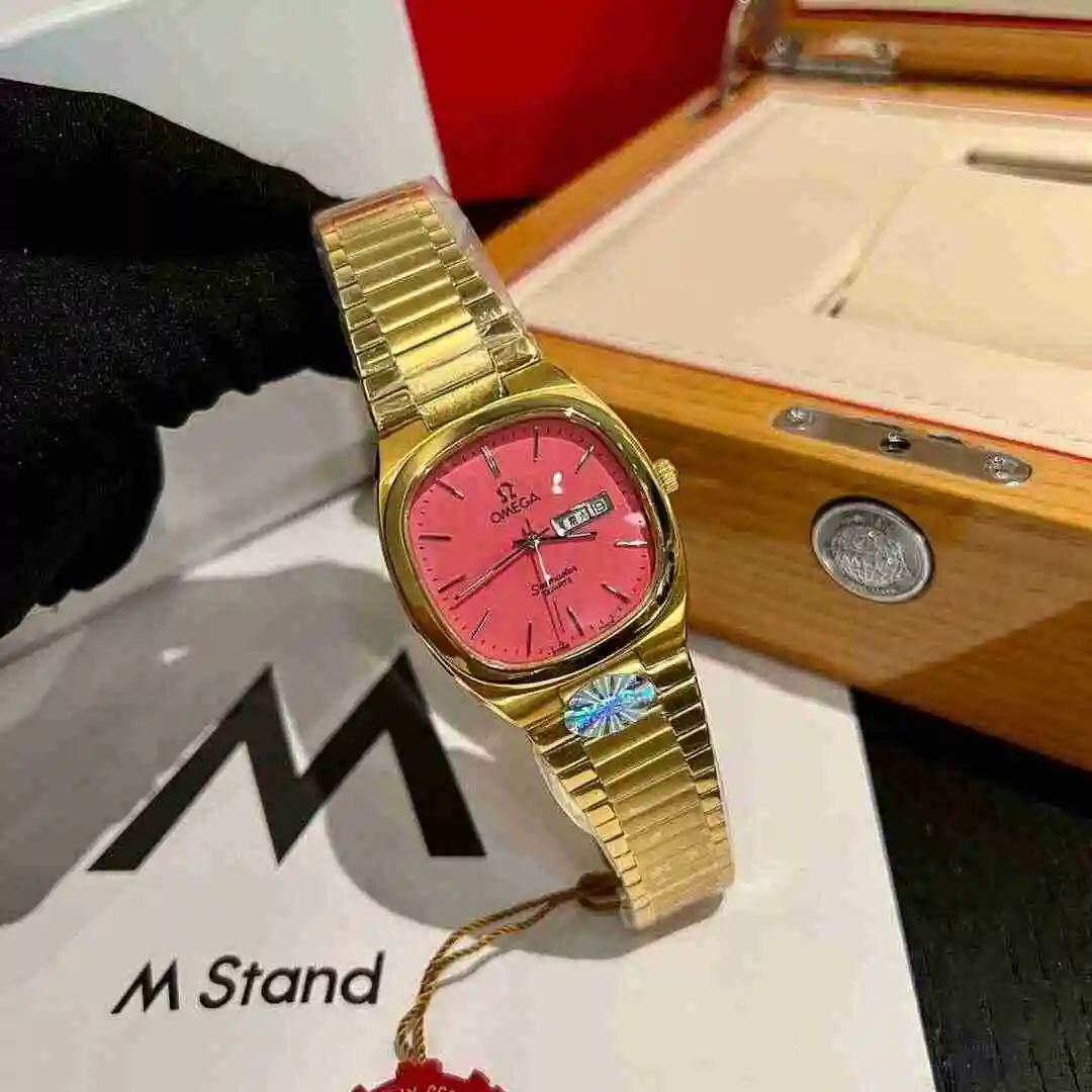 General Watches Omega Watch Women's Watch Paired with Original Fully Automatic Mechanical Movement Top Grade 316 Precision Steel Case with Mineral Super Strong Mirror Diameter 36mm KK02850 view 7