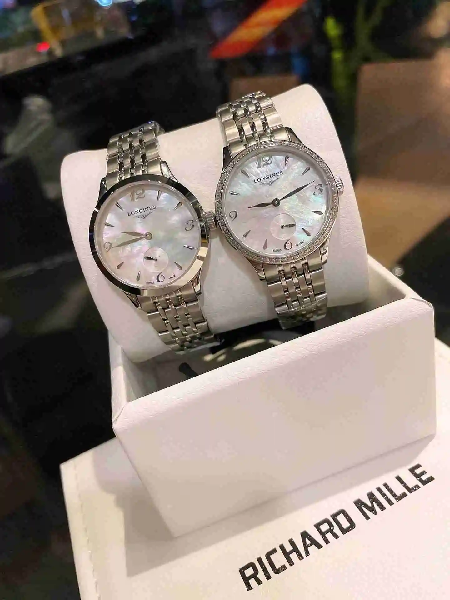 General Watches Longines Watch Women's Watch Paired with Original Fully Automatic Mechanical Movement Top Grade 316 Precision Steel Case with Mineral Super Strong Mirror Diameter 32mm KK02650 view 5