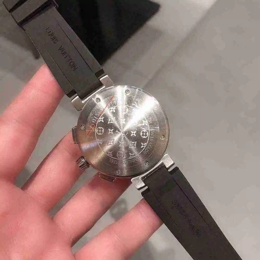 General Watches LV watch for men with original fully automatic mechanical movement, top grade 316 precision steel case with mineral super strong mirror diameter of 43mm KK03450 view 2