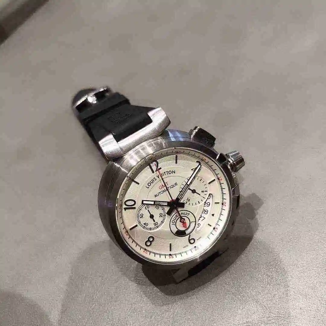 General Watches LV watch for men with original fully automatic mechanical movement, top grade 316 precision steel case with mineral super strong mirror diameter of 43mm KK03450 view 5