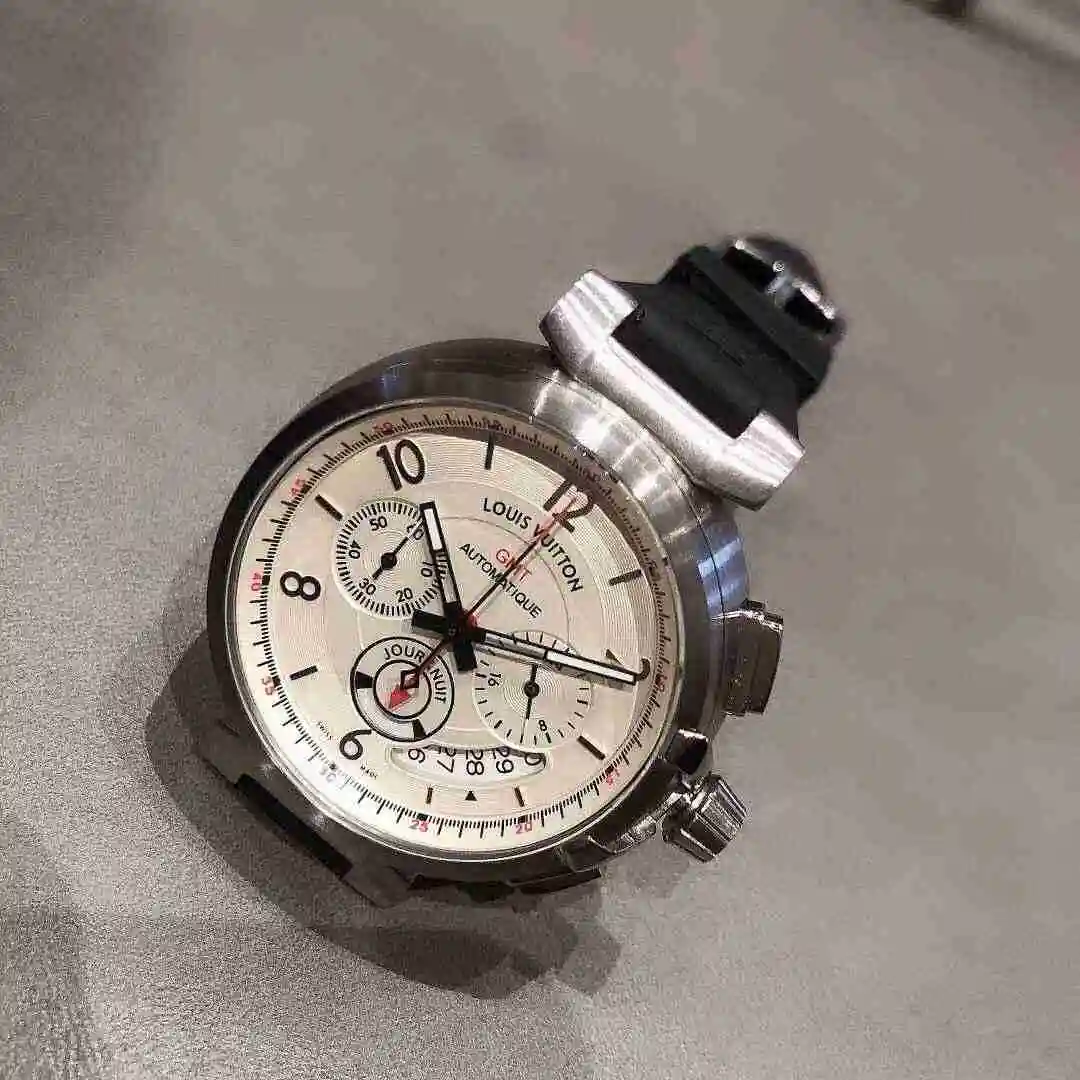General Watches LV watch for men with original fully automatic mechanical movement, top grade 316 precision steel case with mineral super strong mirror diameter of 43mm KK03450 view 7