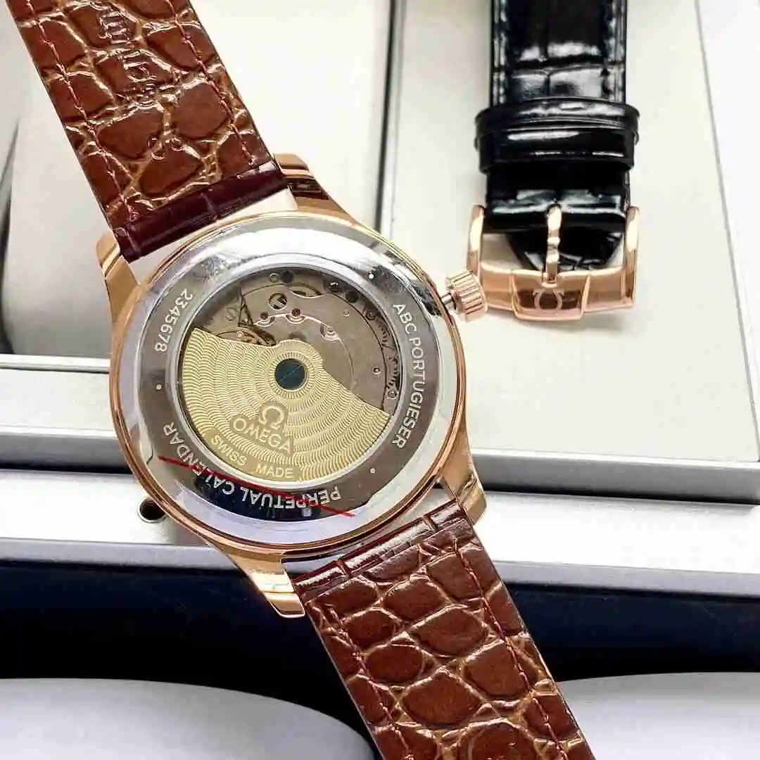 General Watches Omega Watch Men's Watch Paired with Original Fully Automatic Mechanical Movement Top Grade 316 Precision Steel Case with Mineral Super Strong Mirror Diameter 40mm KK05050 2 view 2