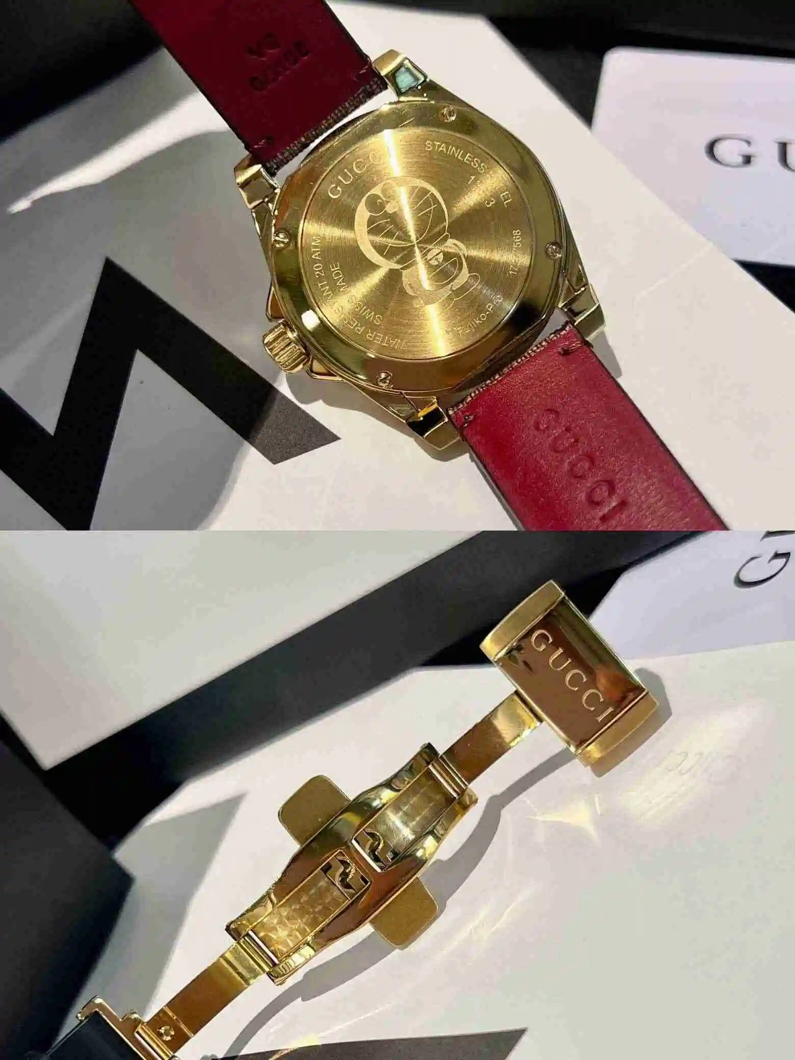 General Watches GUCCI Gucci Watch Couple Watch Paired with Original Fully Automatic Mechanical Movement Top grade 316 Precision Steel Case Case with Mineral Super Strong Mirror Diameter 40mm KK04250 3 view 2