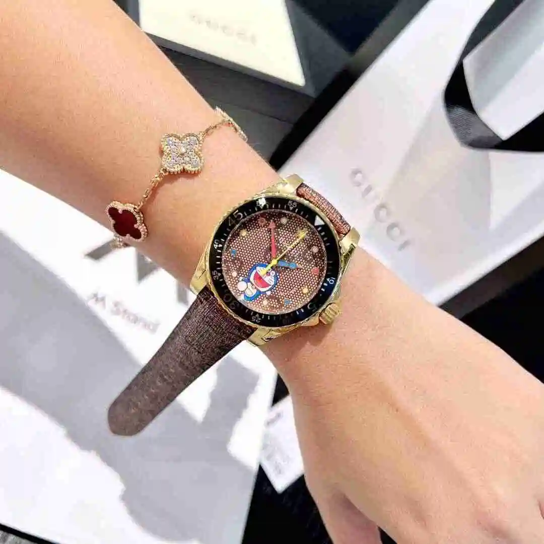 General Watches GUCCI Gucci Watch Couple Watch Paired with Original Fully Automatic Mechanical Movement Top grade 316 Precision Steel Case Case with Mineral Super Strong Mirror Diameter 40mm KK04250 3 view 6