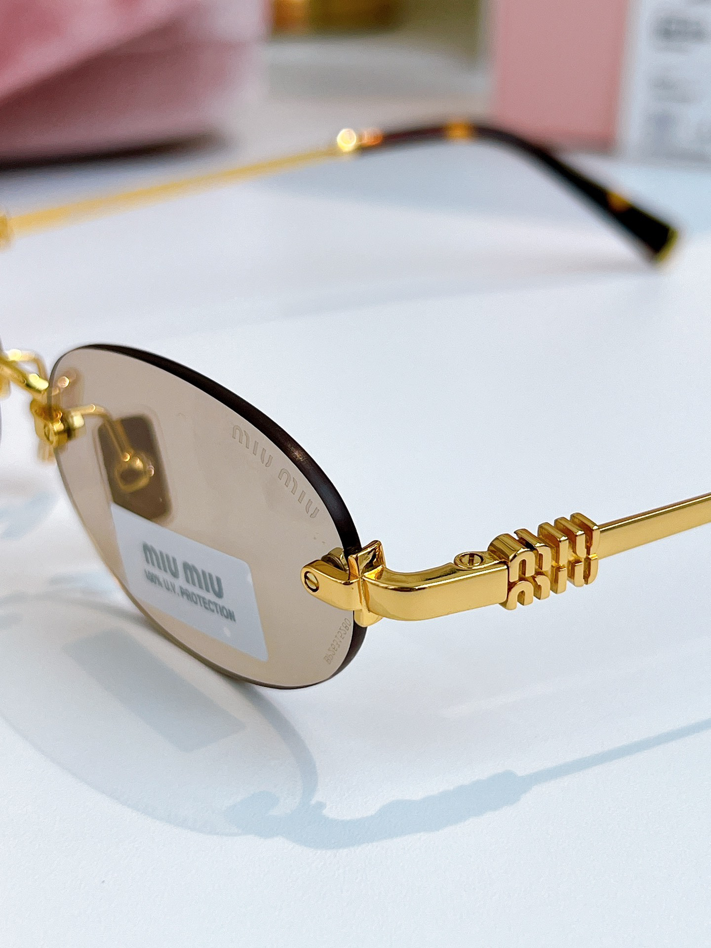 Miu Miu MIU MI EL:MUA54 Size 51-20-130 Sunglasses view 4