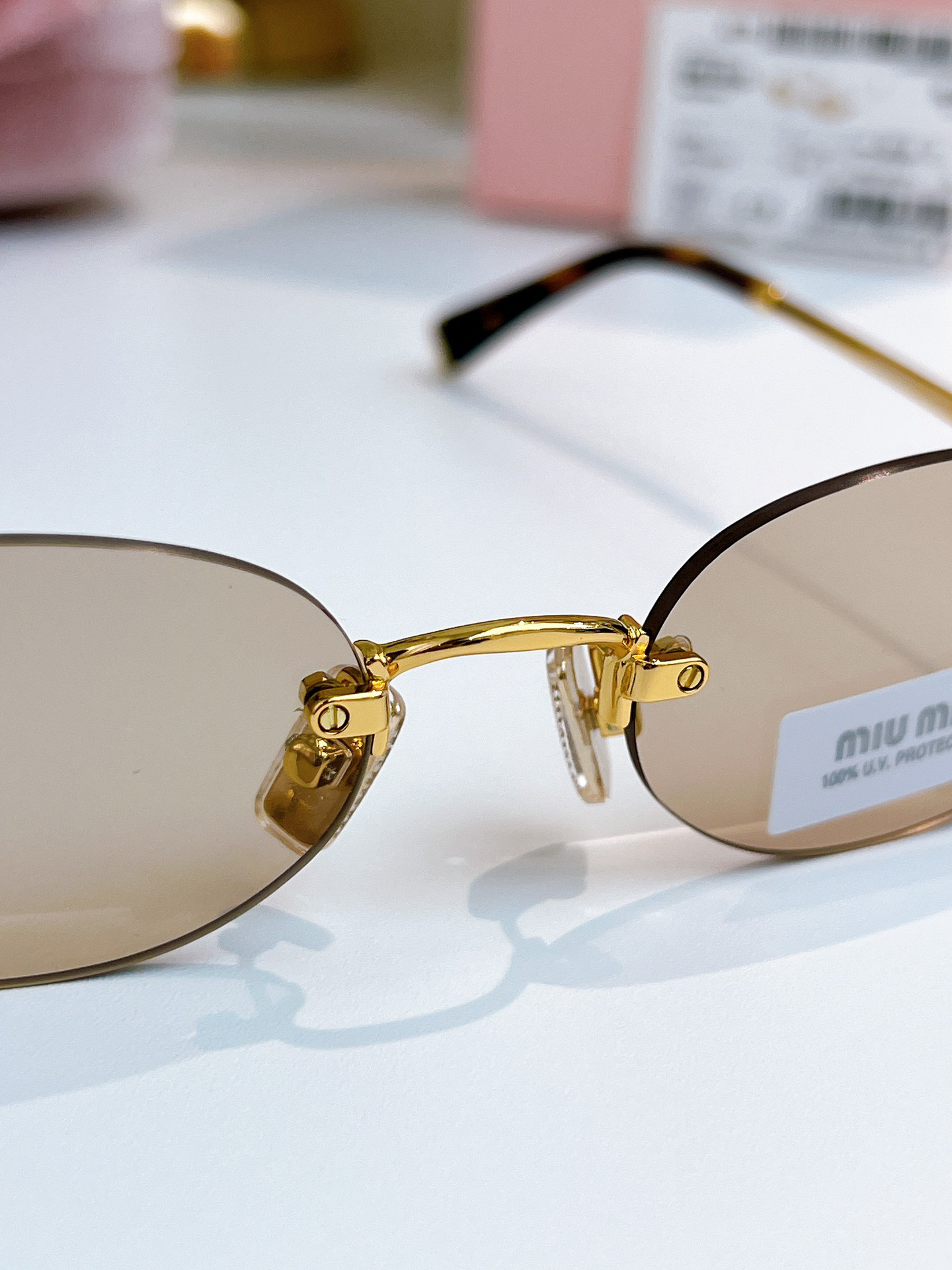 Miu Miu MIU MI EL:MUA54 Size 51-20-130 Sunglasses view 5