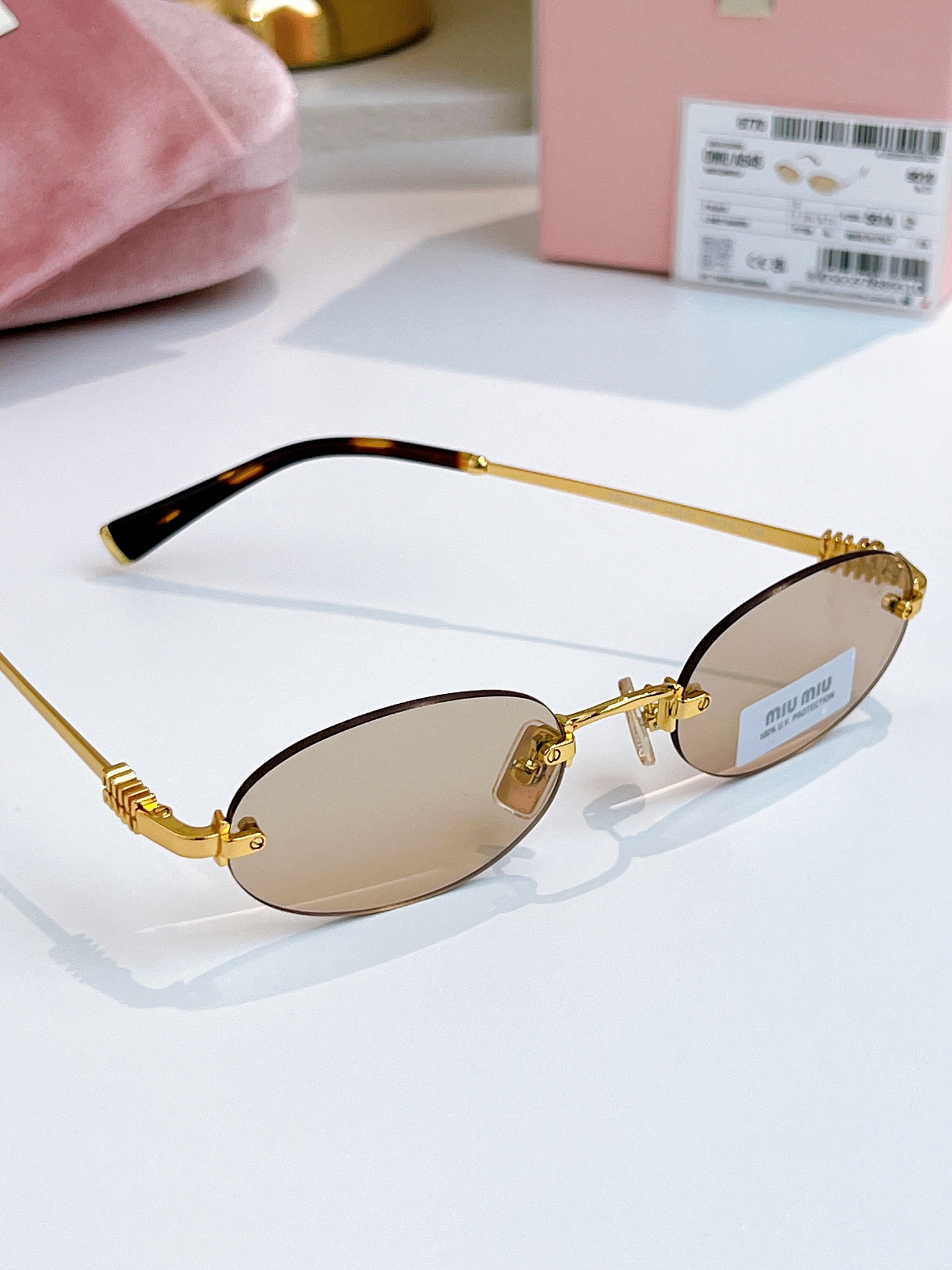 Miu Miu MIU MI EL:MUA54 Size 51-20-130 Sunglasses view 9