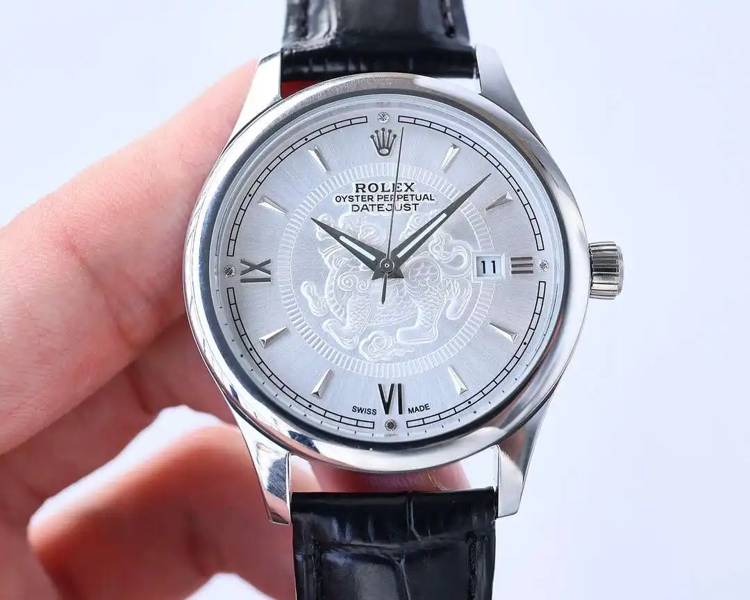 General Watches Rolex watch men's watch with original fully automatic mechanical movement top 316 stainless steel case strap mineral super mirror diameter 40mm KK06850 2 view 6