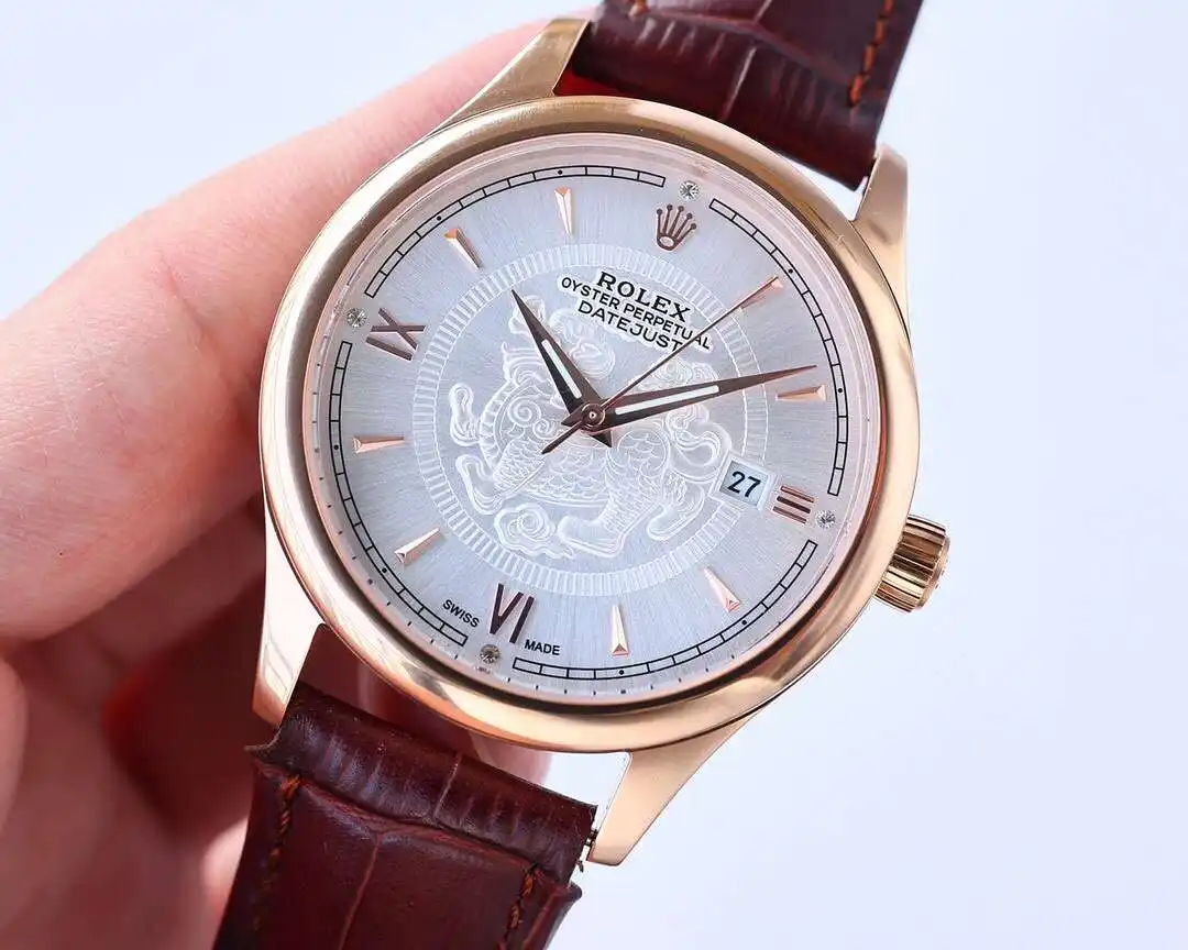 General Watches Rolex watch men's watch with original fully automatic mechanical movement top 316 stainless steel case strap mineral super mirror diameter 40mm KK06850 2 view 8
