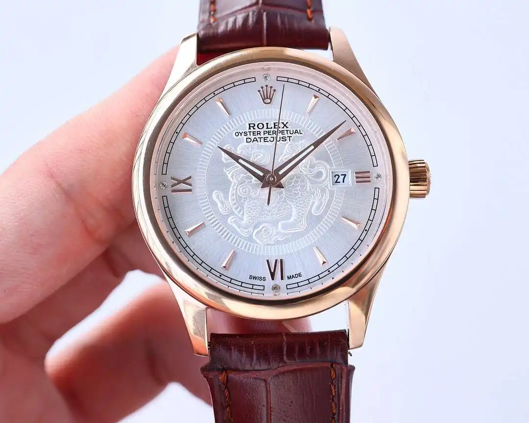 General Watches Rolex watch men's watch with original fully automatic mechanical movement top 316 stainless steel case strap mineral super mirror diameter 40mm KK06850 2 view 9