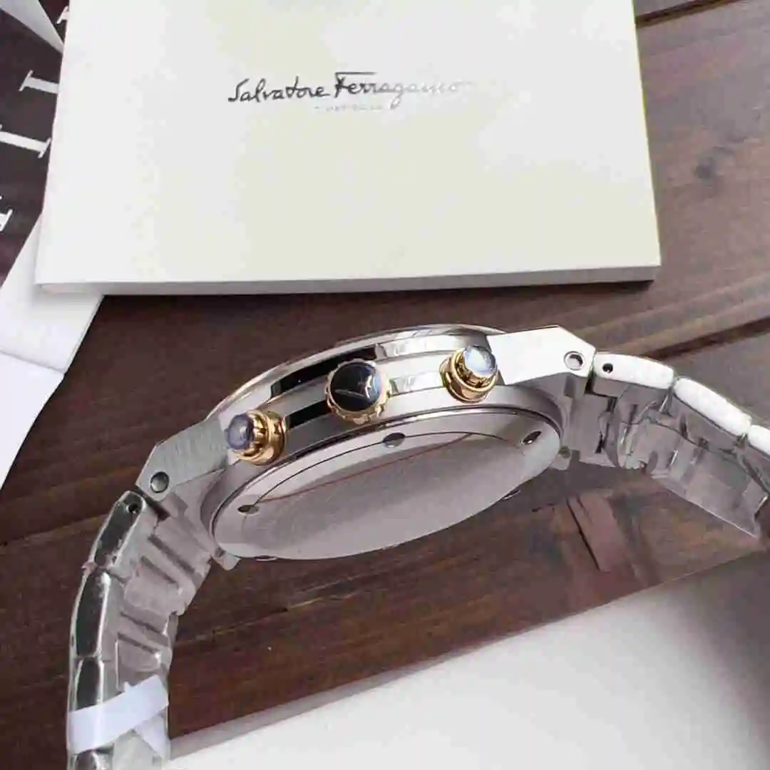 General Watches Ferragamo Watch Men's Watch Paired with Original Fully Automatic Mechanical Movement Top Grade 316 Precision Steel Case with Mineral Super Strong Mirror Diameter 41mm KK09800 3 view 6