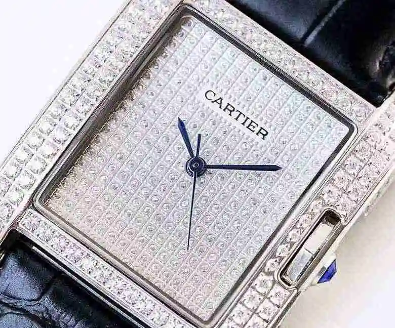 General Watches Cartier belt white 1000 gold 1050 steel belt white 1050 gold rose 1150 Watch view 6