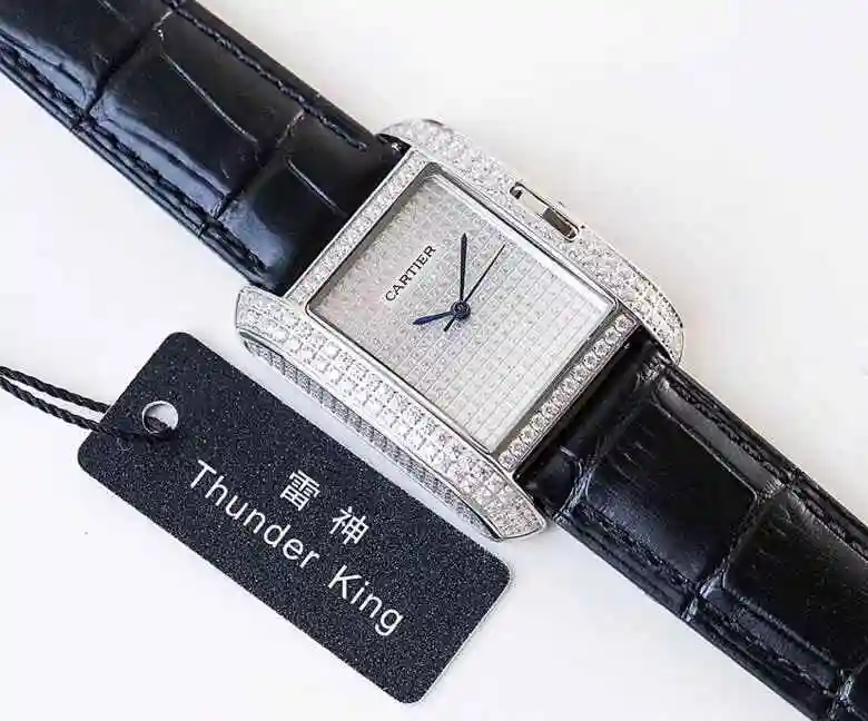 General Watches Cartier belt white 1000 gold 1050 steel belt white 1050 gold rose 1150 Watch view 8