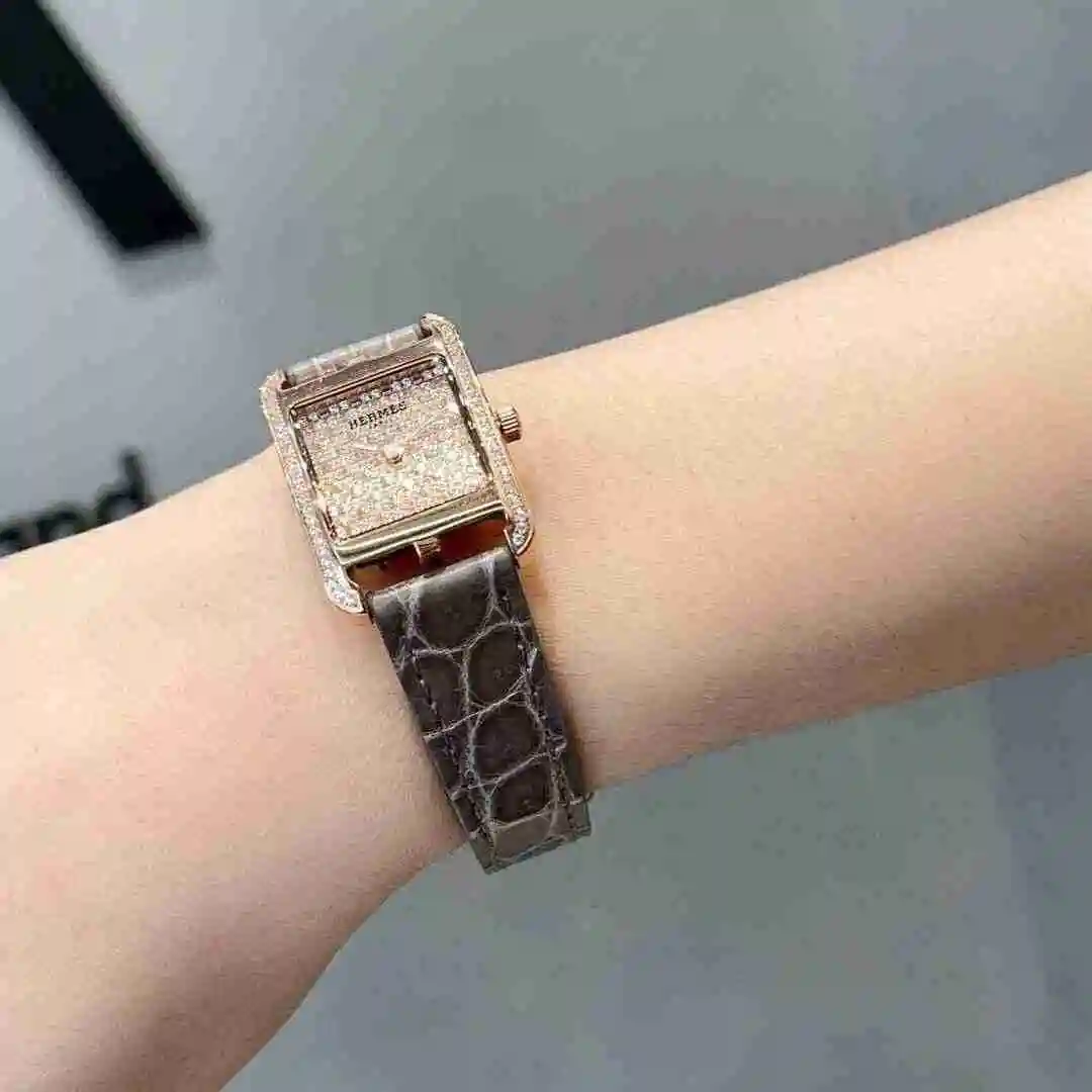 General Watches Herm s Watch Women's Watch Paired with Original Fully Automatic Mechanical Movement Top grade 316 Precision Steel Case with Mineral Super Strong Mirror Diameter 23mm kk06800 view 4