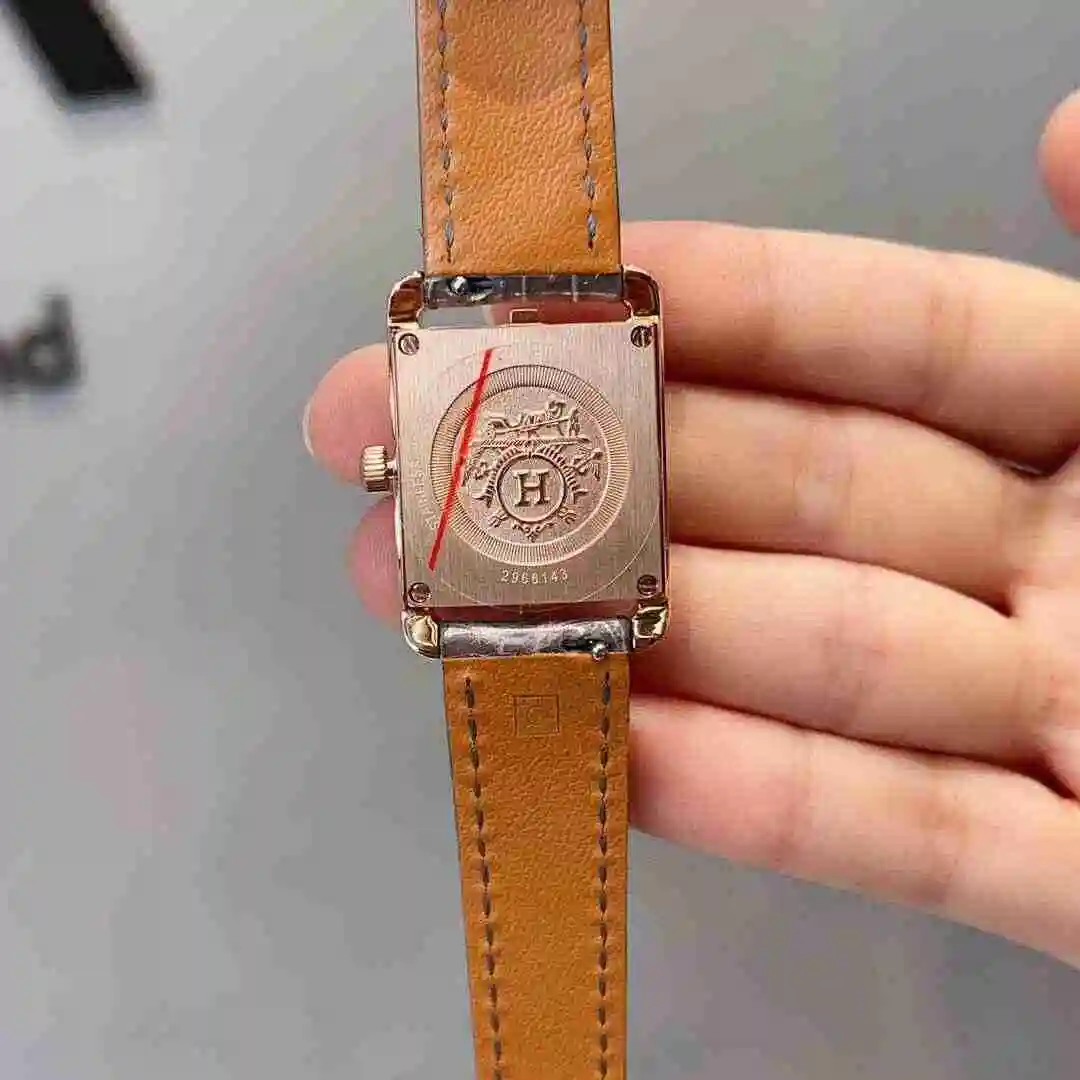 General Watches Herm s Watch Women's Watch Paired with Original Fully Automatic Mechanical Movement Top grade 316 Precision Steel Case with Mineral Super Strong Mirror Diameter 23mm kk06800 view 6