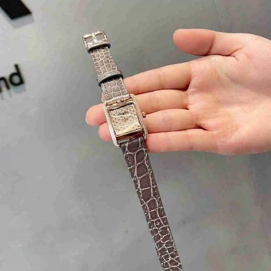General Watches Herm s Watch Women's Watch Paired with Original Fully Automatic Mechanical Movement Top grade 316 Precision Steel Case with Mineral Super Strong Mirror Diameter 23mm kk06800 view 7