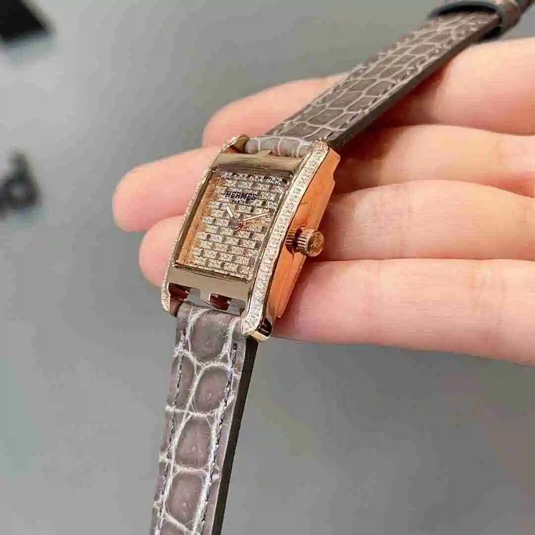 General Watches Herm s Watch Women's Watch Paired with Original Fully Automatic Mechanical Movement Top grade 316 Precision Steel Case with Mineral Super Strong Mirror Diameter 23mm kk06800 view 8
