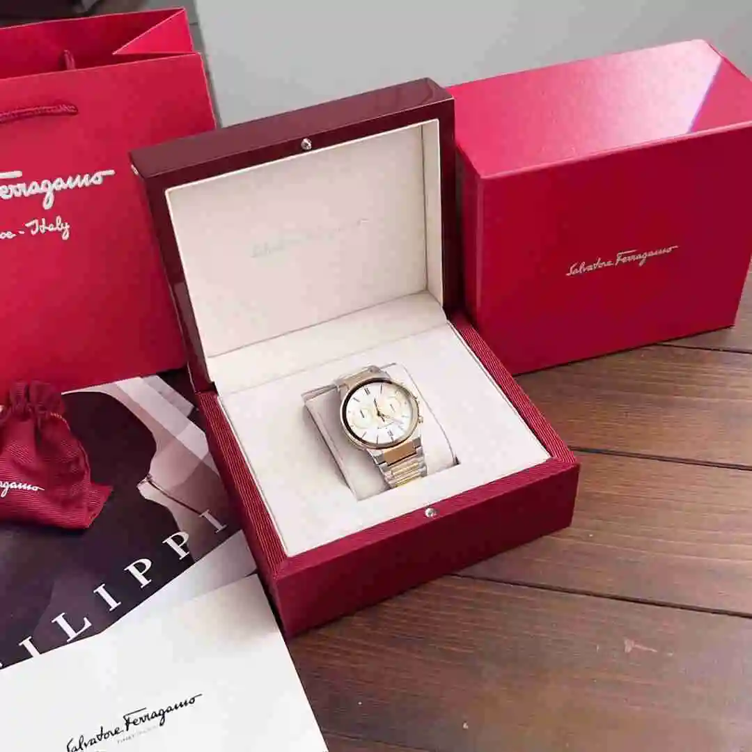 General Watches Ferragamo Watch Men's Watch Paired with Original Fully Automatic Mechanical Movement Top Grade 316 Precision Steel Case with Mineral Super Strong Mirror Diameter 41mm KK09800 view 7