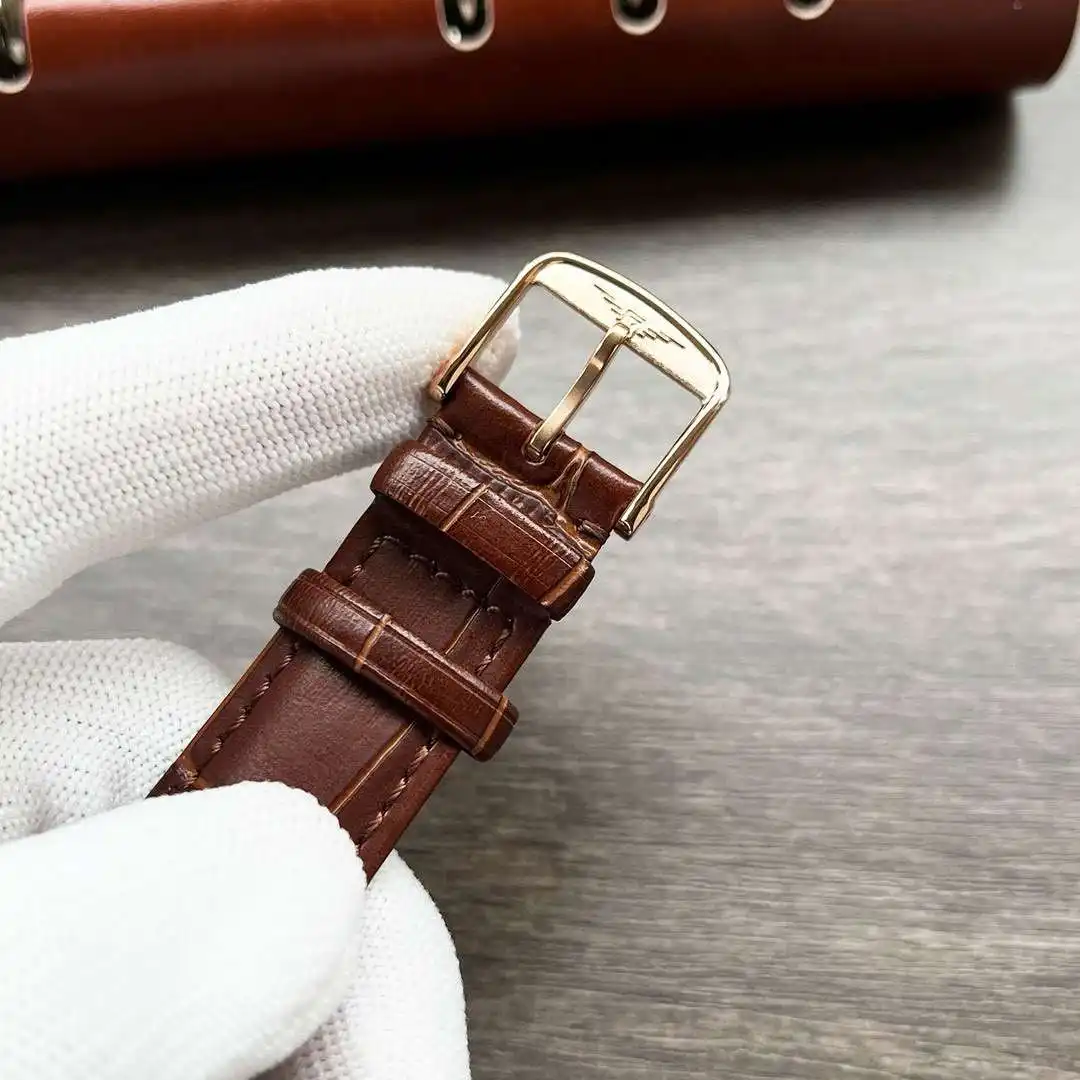 General Watches Longines Watch Lang@ men's watch with original fully automatic mechanical movement, top-grade 316 stainless steel case and strap, mineral super mirror, diameter 42mm KK04050 5 view 2