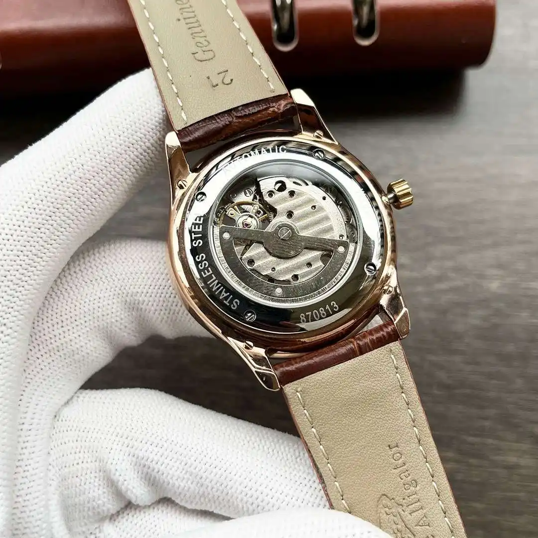 General Watches Longines Watch Lang@ men's watch with original fully automatic mechanical movement, top-grade 316 stainless steel case and strap, mineral super mirror, diameter 42mm KK04050 5 view 3
