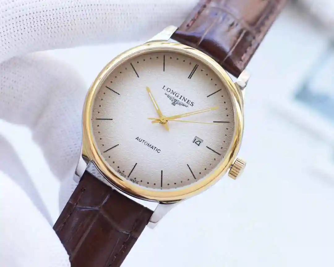 General Watches Longines Watch Men's Watch Paired with Original Fully Automatic Mechanical Movement Top Grade 316 Precision Steel Case with Mineral Super Strong Mirror Diameter 42mm KK03650 2 view 5