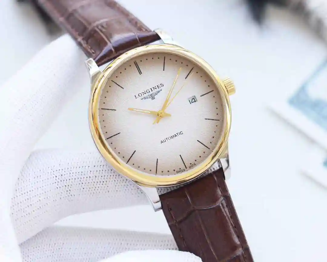 General Watches Longines Watch Men's Watch Paired with Original Fully Automatic Mechanical Movement Top Grade 316 Precision Steel Case with Mineral Super Strong Mirror Diameter 42mm KK03650 2 view 8