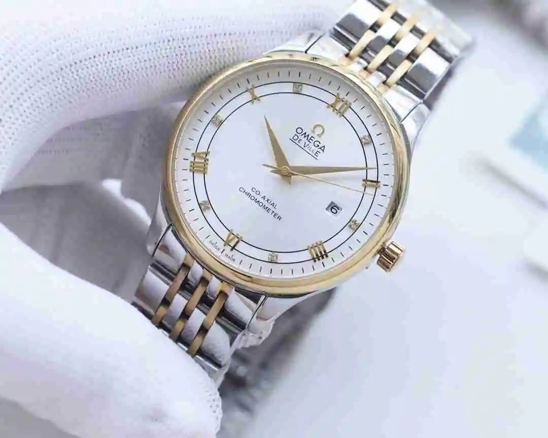 General Watches Omega Watch Men's Watch Paired with Original Fully Automatic Mechanical Movement Top Grade 316 Precision Steel Case with Mineral Super Strong Mirror Diameter 42mm KK03750 view 5
